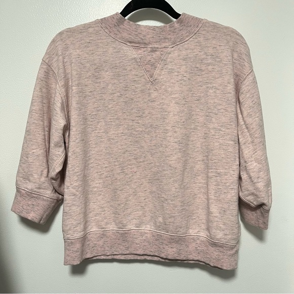 JW Anderson x Uniqlo Pink Crewneck Quarter Sleeve Sweater MEDIUM - Picture 1 of 3